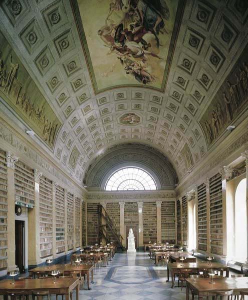 La bibliothèque Palatine de Parme